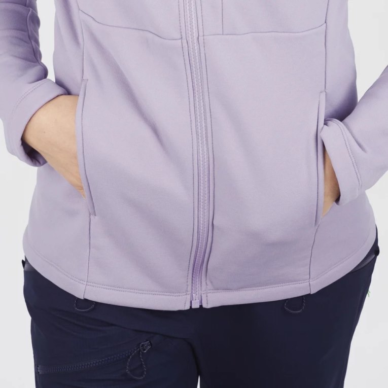 Chaquetas Salomon Essential Xwarm Mujer Lavanda | MX DNLF250